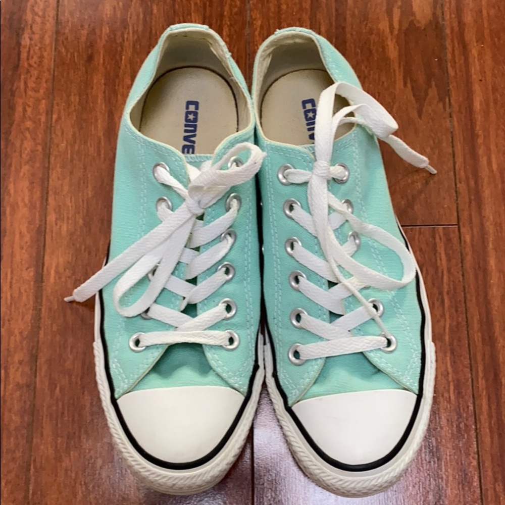 Tiffany Blue Converse Sneakers